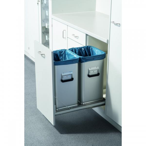 Aluminiumbox Zarges Abfallsammler